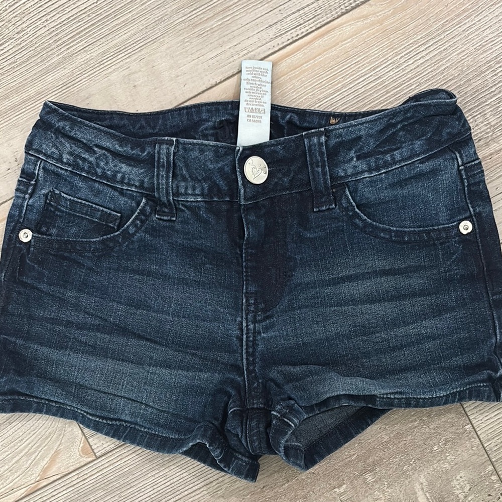 Justice Blue Denim Shorts